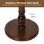 Ameeta 8-Hook Solid Wood Coat Rack-510338983