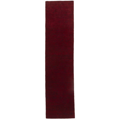 Tapis Gabbeh tissé à la main Gowrie, 100% laine, de couleur unie, résistant à la décoloration et aux taches, durable, toutes tailles, fabriqué en Inde.