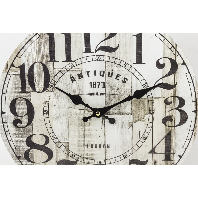 Shaylee Wood Wall Clock