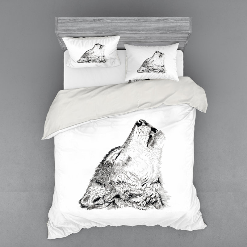Rustic Polyester Duvet Cover, Queen Duvet Cover + 3 Additional Pieces