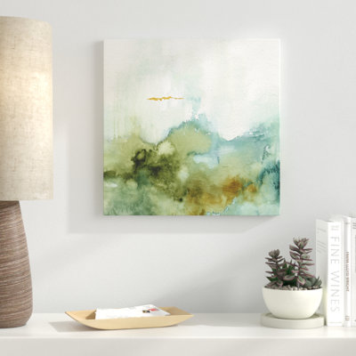 « my serre abstract iii », reproduction sur toile tendue