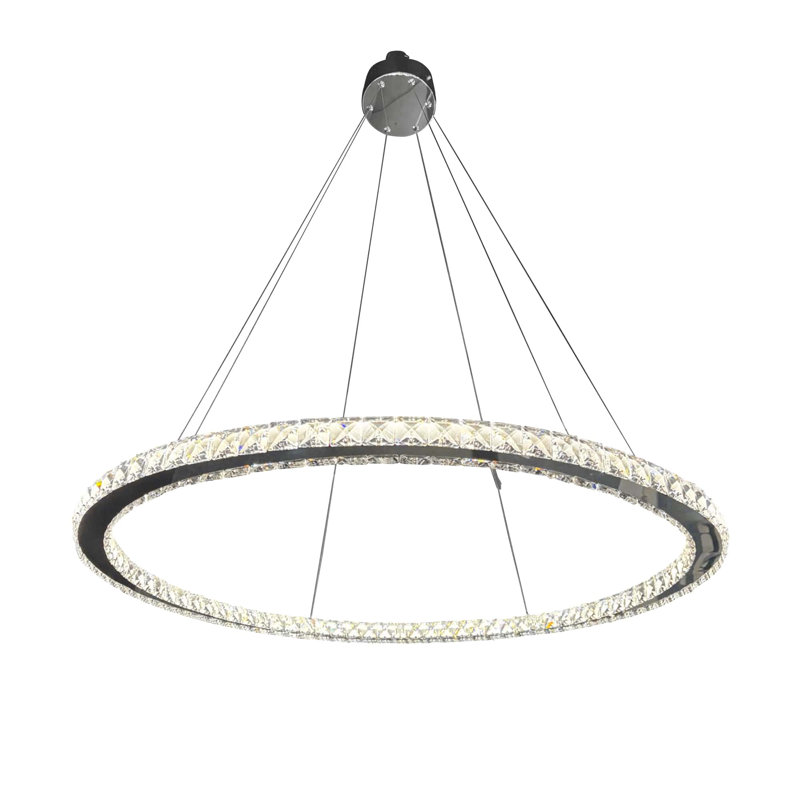 Lustre en cristal 1 lumière DEL
