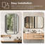 Miroir mural de salle de bain Kellett-31346789-31346788