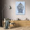 Art sur toile tendue Alcott Hill® Vision Studio, titré: Vase en porcelaine blanche et bleue I 123250Z