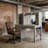 Home Office Desk (Not Include Stools)