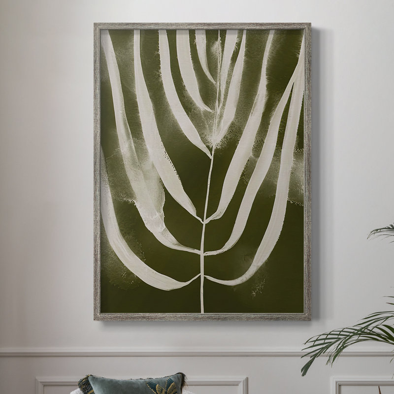 «Organic Bloom III», reproduction encadrée - bois massif, H 15 po x l 12 po