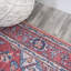 Tapis rouge / bleu marine Aailiyah Ornate-75080105