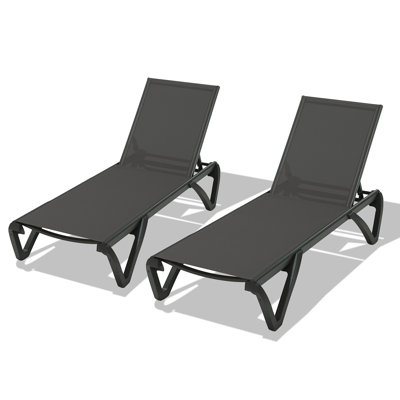 Pool Lounge Chairs Set Of 2