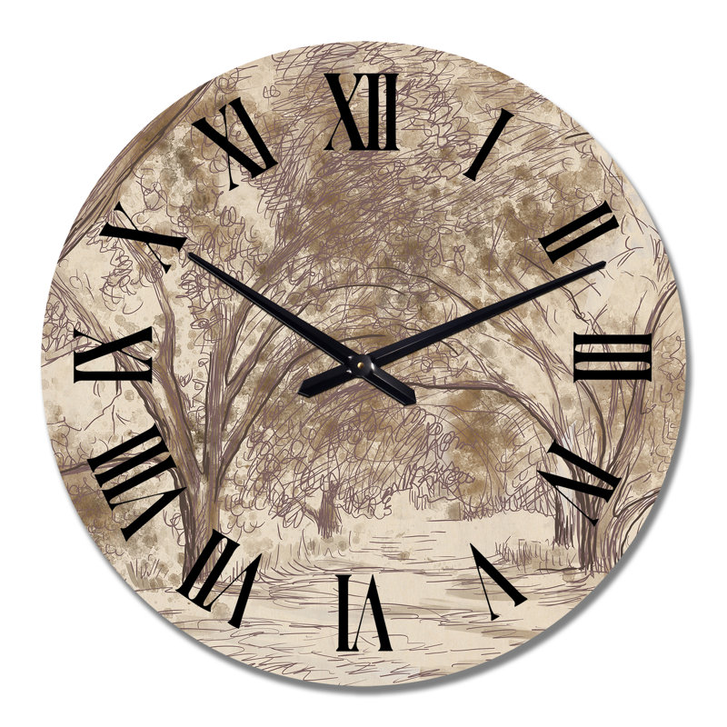 Horloge murale surdimensionnée, Grand