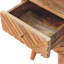30cm W Solid Wood Bedside Table