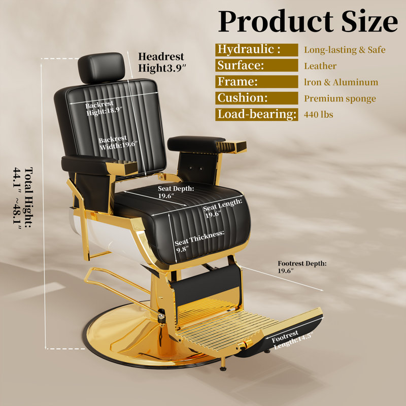 Fauteuil inclinable massant en simili-cuir