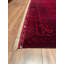 Tapis en laine et coton rouge noué à la main Original