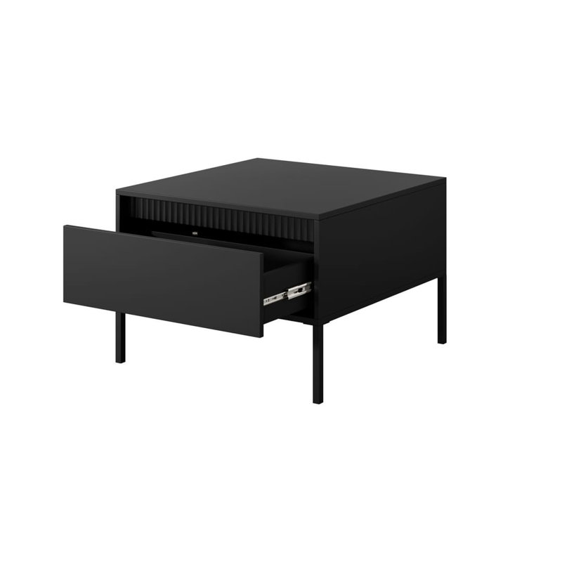 Senso Coffee Table with Storage, Black