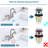 Pop-Up Drain Stainless Steel With Overflow Anti-Clogging For Vessel Sink Lavatory Vanity Sink Drain With Strainer Basket