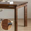 Grande table en bois de noyer noir-105967676