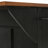 58" Farmhouse Kitchen Island with Storage, Sliding Barn Door & Metal Grid Side Door, Rolling Kitchen Island on 5 Wheels with Spice Rack-39420947