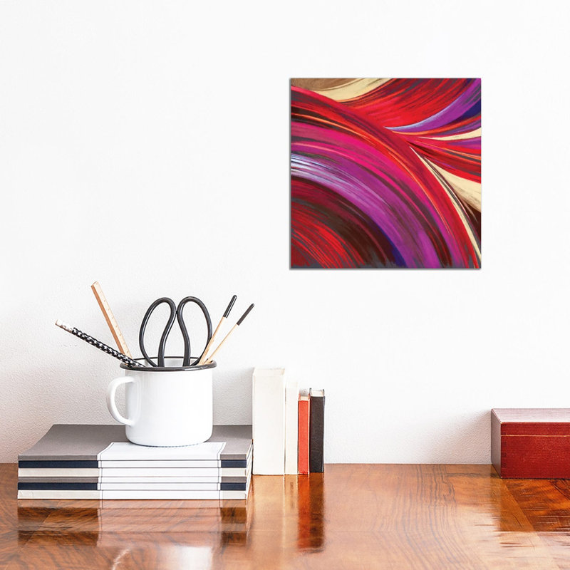 Riding The Wave II by Nel Whatmore - Wrapped Canvas Gallery-Wrapped Canvas Giclée, 30.48 cm H x 30.48 cm W