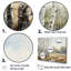 «Beige et gris» en bois de bouleau «I» sur toile-97043148-97043149