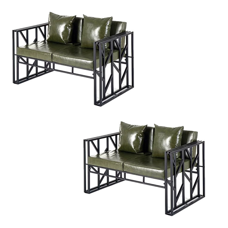 Faux Leather Upholstered Bench