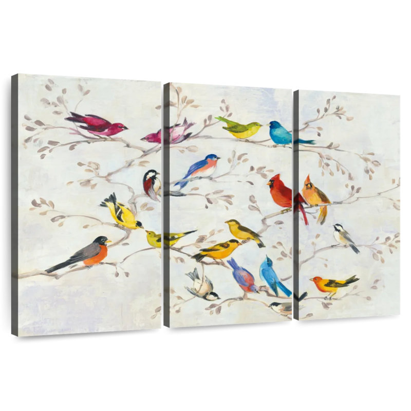 Brampt A Little Bird Told Me I, 48" H x 74" W