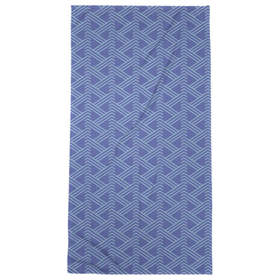Serviette de bain zigzag classique