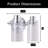 2 - Light Dimmable LED Vanity Light