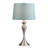 Set Of 2 25.5" Steel Table Lamp W/ Linen Shade-109897289-109897291