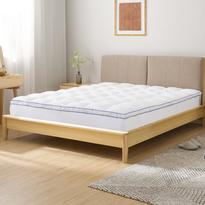 Lise Deep Pocket Down Alternative Mattress Topper, Twin XL