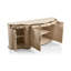 Courbe 80'' W Solid Wood Sideboard