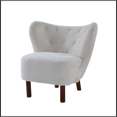 Chaise d'appoint confortable et élégante pour la décoration de salon