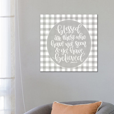 Blessed Are Those 1 Piece Wrapped Canvas Wall Art