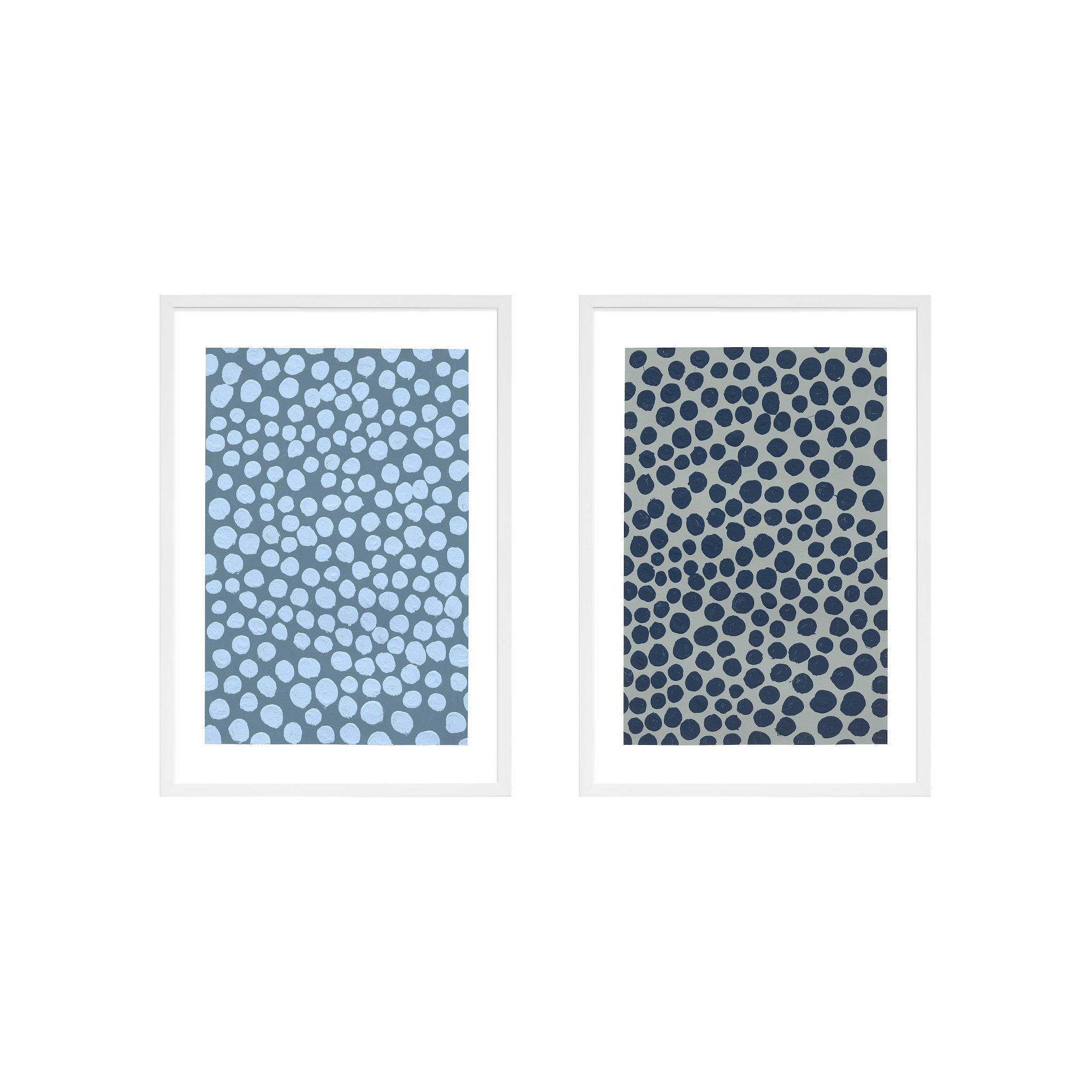 Affinity 1 by Michela Sorrentino, White, 30" H x 21" W x 1.25" D