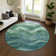 Premium Machine Washable Larock AMF1700 Swirls Rug