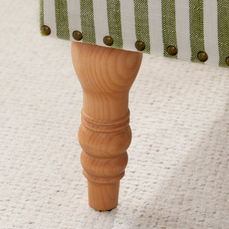 Derrytown Upholstered Armchair, Green