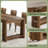 Elegant Kitchen Table,Extra-Longdining Table,Chic 2-Person Desk,Conference Table