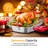 15.6'' Roasting Pan With V-Shaped Rack,Sliver