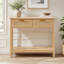 Table console avec tiroirs
