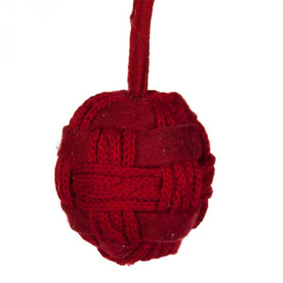 10cm Fabric Bauble