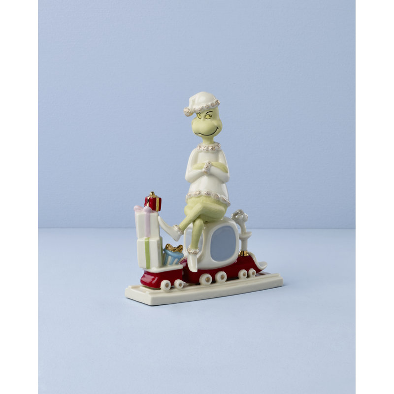 All Aboard with Mr. Grinch Figurine