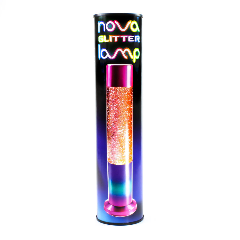 Rainbow Glitter Lamp