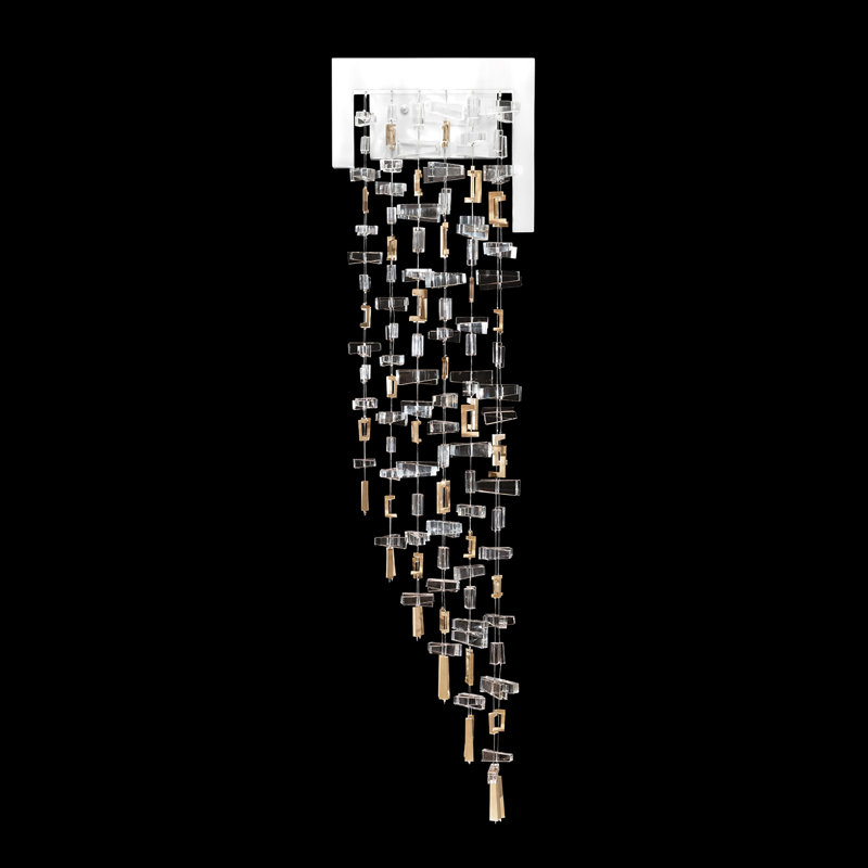 Capri 2 - Light LED Armed Sconce, White Lacquer