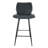 Ener Upholstered Faux Leather Counter Stool with Steel Frame