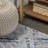 Reich Modern Abstract Gray/Blue Rug-2119394999