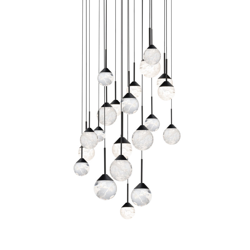 Quest 21 - Light LED Pendant, Black
