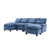 Chenille bleue marine