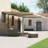 VidaXL White Metal Awning for Awning-94544255-94544256