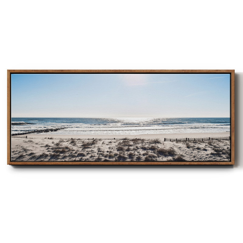 Dimanche surf - toile encadrée, H 20 po x l 50 po