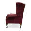 Picabo Upholstered Top Grain Leather Wingback Chair-871035140