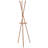 Boði Solid Wood Freestanding 3 - Hook Coat Rack