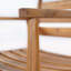 Chaise d'extérieur en bois d'acacia, ensemble de 2, durable et confortable pour le patio et le jardin